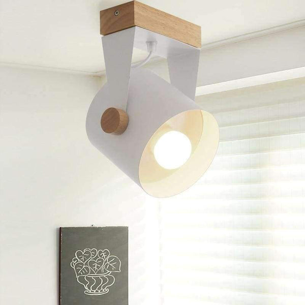 Planet Gates Yellow / 1 lights Nordic modern minimalist wood iron ceiling lamp color Dining Room living room aisle commercial LED Ceiling Lights Lighting