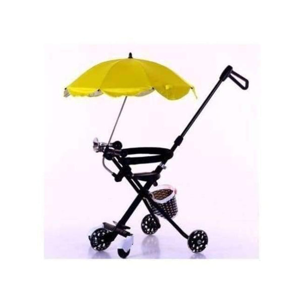 Planet Gates Yellow 1 pc Colorful Baby Stroller Umbrella Kids Children Pram Shade Holder Mount for Sun Shade Baby Stroller Accessories High Quality