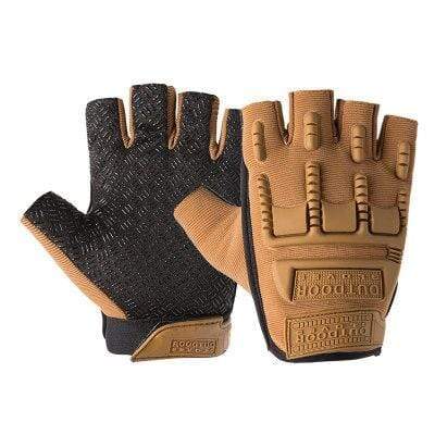 Planet Gates Yellow 1 / XL Tactical Gloves Camouflage Military Mittens For Fitness Gym Male Antiskid Motocycle Men Women Moto Half Finger Gloves