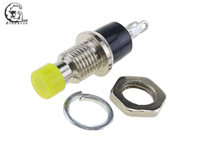 Planet Gates Yellow / 10pcs 10pcs/5pcs PBS-110 Mini Momentary Push Button Switch for Model Railway Hobby 7mm Pack on-off