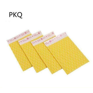 Planet Gates Yellow / 11x13cm 11*13cm 150pcs/lot Kraft Paper Bubble Envelopes Bags Mailers Padded Shipping Envelope With Bubble Mailing Bag Business Supplies