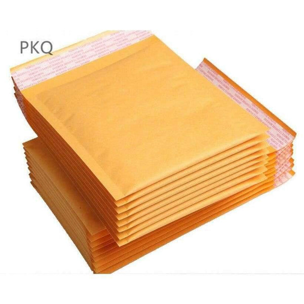 Planet Gates Yellow / 11x13cm Small yellow kraft Bubble Envelope Mailing Bags large Shockproof Anti Pressure Packaging Courier Bags Business Supplies,50pcs