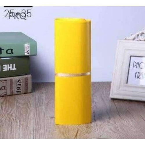 Planet Gates yellow / 17x30cm 8.8 100pcs 17*30cm Factory Supply Poly mailer thank you gift bag poly mailing envelope pouches poly post bags  mailing bags