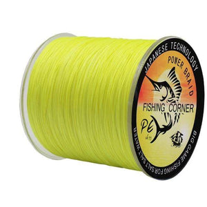 Planet Gates yellow / 180lb-300m-0.7mm / Mainline 12 Strands Braided Fishing Line 300M PE Wire 35LB-180LB Multifilament Fishing Line 8 Colors to Choose