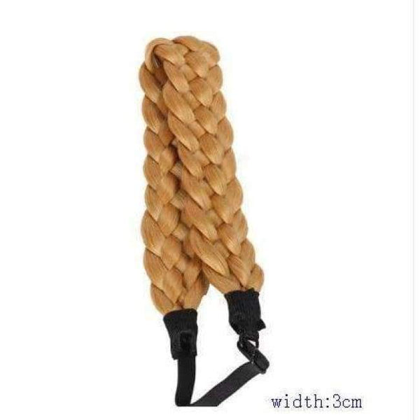 Planet Gates YELLOW 2.5cm wide New Arrival freeshipping fashion bohemian wigs braid thick wide headband popular fashion hair accessories