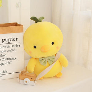 1PC 25-50CM Creative Small Yellow Chick Chicken Stuffed Animal Plush Toy Cute Chicken Plush Doll Pillow Boy Girl Birthday Gifts