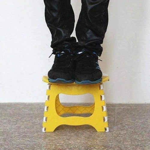 Planet Gates Yellow 3 Random Colors Plastic Folding Stool Thicken Step Ottoman Portable Fishing Stools for Kids Adult Infant Seat Free Shipping