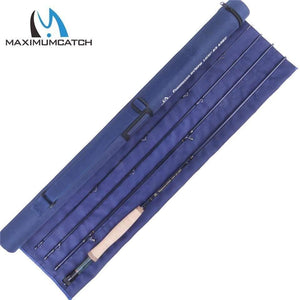 Planet Gates YELLOW 3WT/4WT Nymph Fly Fishing Rod Graphite Carbon Fiber 10FT 4Sec with Cordura Tube