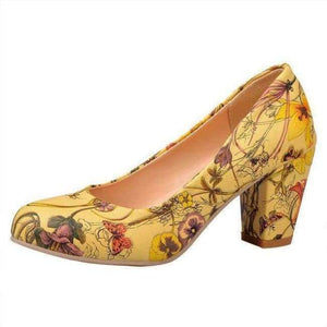 Planet Gates Yellow / 4 2017 Hot Sale Medium(b,m) Adhesive Big Size 34-43 Colour New Spring Autumn Women's Pumps Women Shoes High Heels Pu Party 222-3