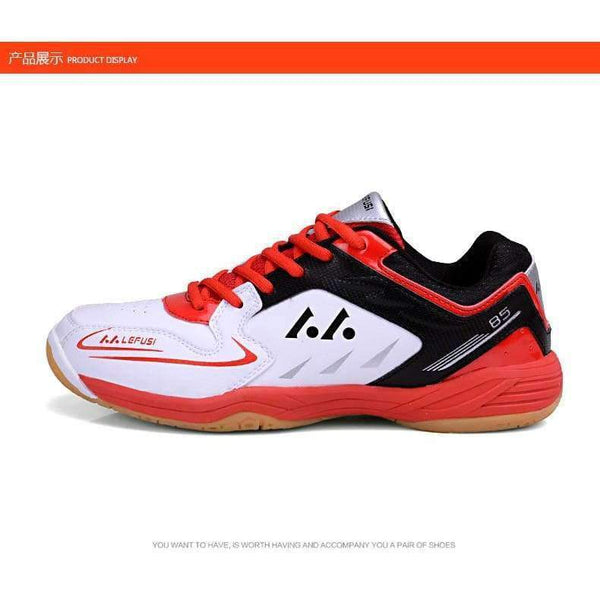 Planet Gates Yellow / 4.5 New Men and Women's Brand Badminton Shoes Unisex Athletic Gym Sports Shoes Light Weight Trainers Table Tennis Sneakers