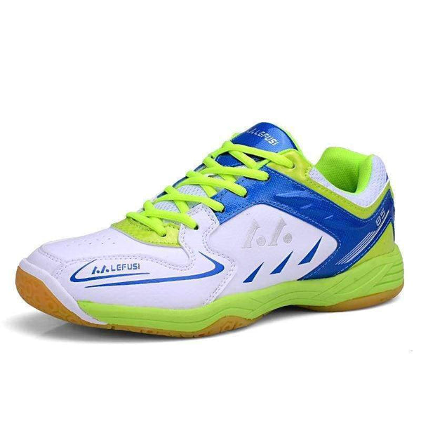 Planet Gates Yellow / 4.5 New Men and Women's Brand Badminton Shoes Unisex Athletic Gym Sports Shoes Light Weight Trainers Table Tennis Sneakers