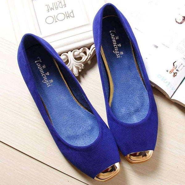 Planet Gates Yellow / 4.5 Square toe metal decoration designer women flats shoes casual style leather ballet flats 2018 new arrival summer basic