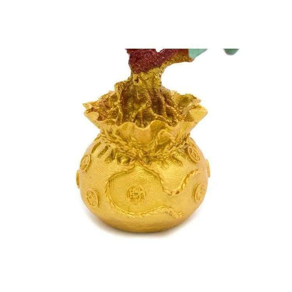 Planet Gates Yellow 6.7 Inch Tall Mini Crystal Money Tree Bonsai Style Wealth Luck Feng Shui Bring Wealth Luck Home Decor Birthday Gift