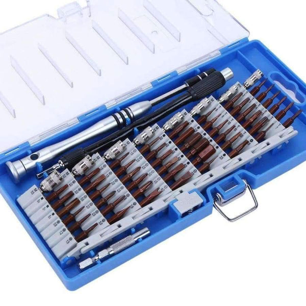 Planet Gates Yellow 60 in 1 Precision Torx Screwdriver Set Professional Electronic Mini Screwdriver Bits Computer Phone PC Repair Opening Tool Set