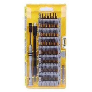 Planet Gates yellow 60 in 1 S2 Alloy Magnetic Screwdriver Set Precision multi-function Driver Electronics Repair Tool Kit for Cell Phone Tablet PC
