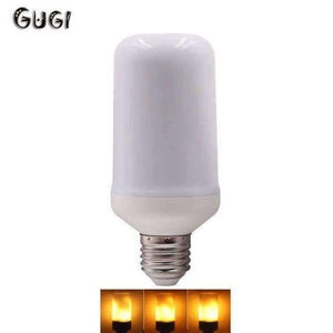 GUGI E27 E22 Flame Effect LED Light Blub 7W Fire Led Lamp Atmosphere Creation Decorative Flicker Lamp Lights Emulation LED Bulb