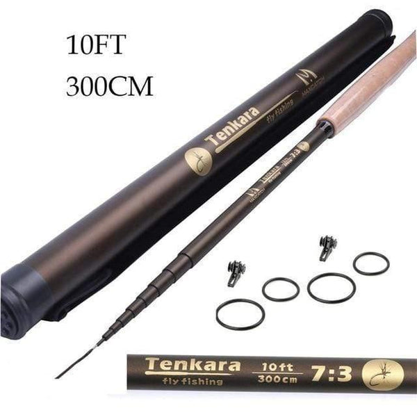 Planet Gates YELLOW 9/10/11//12/13FT Classical Tenkara Fly Fishing Rod 7:3 ACTION Super Light Traditional Tenkara Rod with Hook keepers