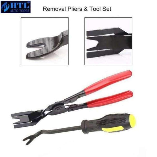 Planet Gates Yellow Auto Car DVD Stereo Refit Kits Interior Plastic Trim Panel Dashboard Installation Removal Tool Kit Repair Disassembly Tools Set
