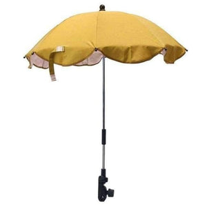 Planet Gates Yellow Baby Unisex Sun Umbrella Parasol Buggy Pushchair Pram Stroller Shade Canopy Baby Stroller Accessories Rain Covers