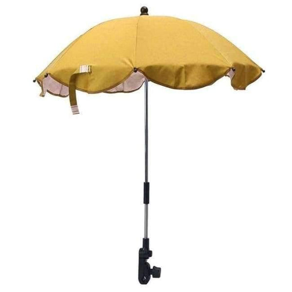 Planet Gates Yellow Baby Unisex Sun Umbrella Parasol Buggy Pushchair Pram Stroller Shade Canopy Baby Stroller Accessories Rain Covers
