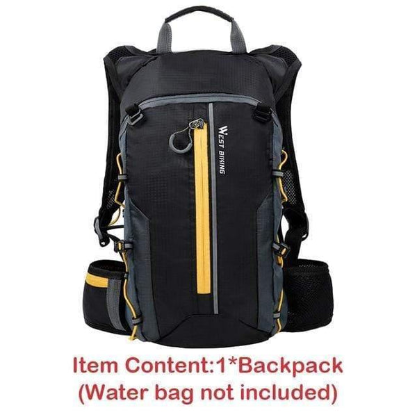 Planet Gates Yellow Bag Only / China Waterproof Bicycle Bag Cycling Backpack Breathable 10L Ultralight Bike Water Bag Climbing Cycling Hydration Backpack