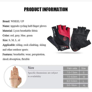 Planet Gates Yellow Bike Gloves / S Cycling Gloves Half Finger Summer Mountain Bike Anti-Skid Breathable Shockproof Outdoor Sport Accessories