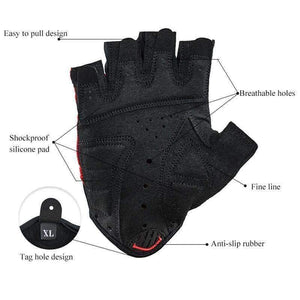 Planet Gates Yellow Bike Gloves / S Cycling Gloves Half Finger Summer Mountain Bike Anti-Skid Breathable Shockproof Outdoor Sport Accessories