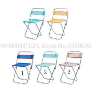 Planet Gates Yellow Chairs for kids Adults Party Camping Picnic Chairs Fishing Stool Protable Can Foldable Outdoor Furniture Ultralight Seat 1pcs