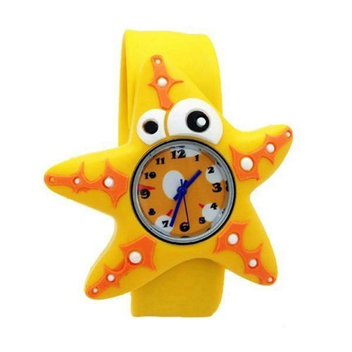 Planet Gates YELLOW Children's Watches Cartoon Kids Wrist Baby Watch Clock Quartz Watches for  Gifts Relogio Montre shark