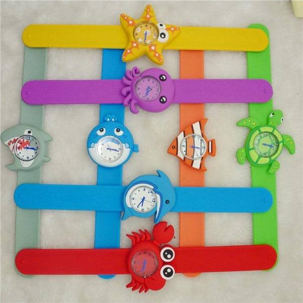 Planet Gates YELLOW Children's Watches Cartoon Kids Wrist Baby Watch Clock Quartz Watches for  Gifts Relogio Montre shark
