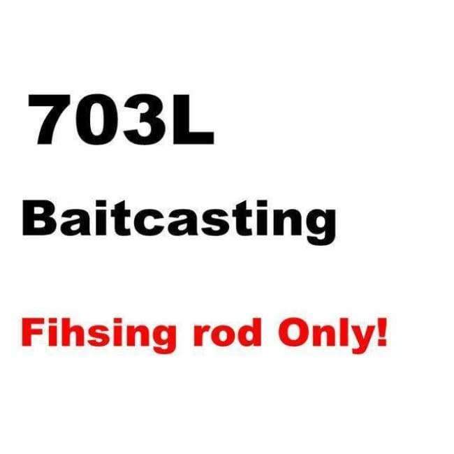 Planet Gates White / China 703 L & 763 ML Fast Action Spinning & Baitcasting Fishing rod 3 Sections Free Shipping