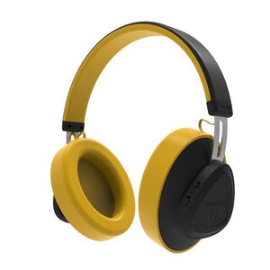 Planet Gates Yellow / China Bluedio TMS wireless headphone with microphone monitor studio bluetooth headset  voice control for music and phones