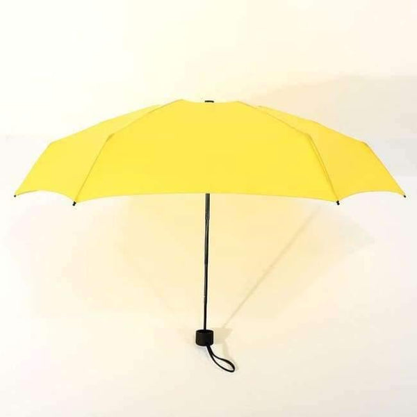 Planet Gates Yellow / China Pocket Umbrella Women UV Small Umbrellas 180g Rain Women Waterproof Men Sun Parasol Convenient Girls Travel Parapluie Kid