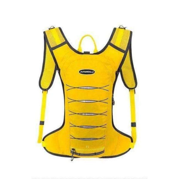 Planet Gates Yellow Color 3L Sport Running Bag Women Men Waterproof Hiking Cycling Camping Backpack Jogging Belt Waist Vest Pack Gym Accessories