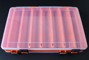 Planet Gates YELLOW Fishing Lure Box Double Sided Tackle Box Fishing Lure Egi Squid Jig Pesca Accessories Box Minnows Bait Fishing Tackle Container