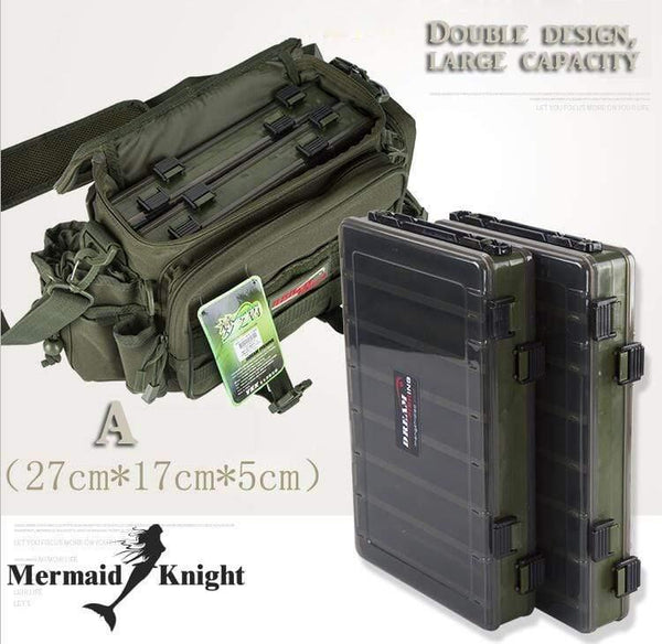 Planet Gates YELLOW Fishing Lure Box Double Sided Tackle Box Fishing Lure Egi Squid Jig Pesca Accessories Box Minnows Bait Fishing Tackle Container