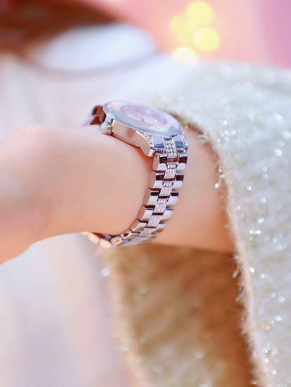 Planet Gates yellow gold Lady Watch Woman Rhinestone Wristwatches Crystal Watches Hours Gift Relogios clocks Drop Shipping