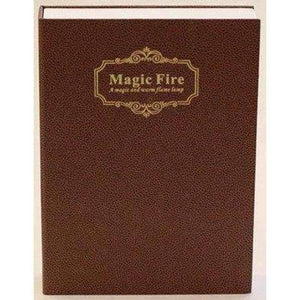 Planet Gates Yellow HMDVIDA LED flame table Lamp magic fire book light gift night light