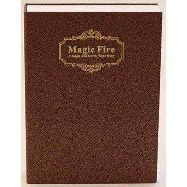 Planet Gates Yellow HMDVIDA LED flame table Lamp magic fire book light gift night light