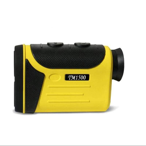 Planet Gates Yellow Hunting laser range finder 8X 600-1500M Handheld Golf Range Finder Distance Meter Measurement Hunting Monocular Telescope