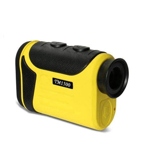 Planet Gates Yellow Hunting laser range finder 8X 600-1500M Handheld Golf Range Finder Distance Meter Measurement Hunting Monocular Telescope