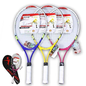 Planet Gates Yellow Junior Tennis Racquet Raquette Training Racket for Kids Youth Childrens Tennis Rackets with Carry Bag Hot