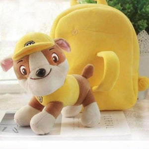 Planet Gates yellow Kids Bag For Girls Cute Plush Dog Backpacks For Boys Preschool Bags Baby Toddler Backpack Kindergarten SchoolBags For Children