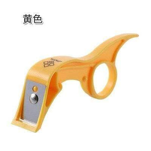 Planet Gates Yellow Kitchen APPLE PEELER multi-function thin skin scraping long skin continuous tool hand peeler peeler small knife