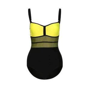 Planet Gates Yellow / L Women swimwear Brazilian Monokini One-Piece womens swimwear plus size swimwear high waist maternity swimwear JL 10