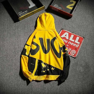 Planet Gates Yellow / M Hoodie Men Hip hop Oversized Fashion Brand Hooded Sweatshirt pullover Streetwear Hoodie Men Hoodies Sweatshirts 5XL