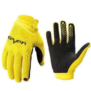 Planet Gates Yellow / M Motocross Racing Motorcycle MTB Bike Summer White Mens