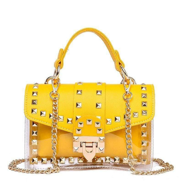 Women Pu Leather Small Handbags Famous Brand Rivet Bag Shoulder Bag For Lady High Quality