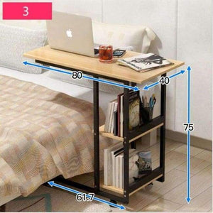Planet Gates Yellow Modern Computer Desks mesa para notebook For Home Office Bedside Stand Wooden Laptop Desk Study Computer Table escritorio
