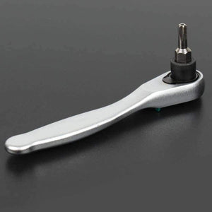 Planet Gates Yellow Multi Tool 12 In 1 Ratchet Screwdriver Set Ratchet Handle 10Pcs Torx Bit Set for Screwdriver Multitool Phone Repair Hand Tool